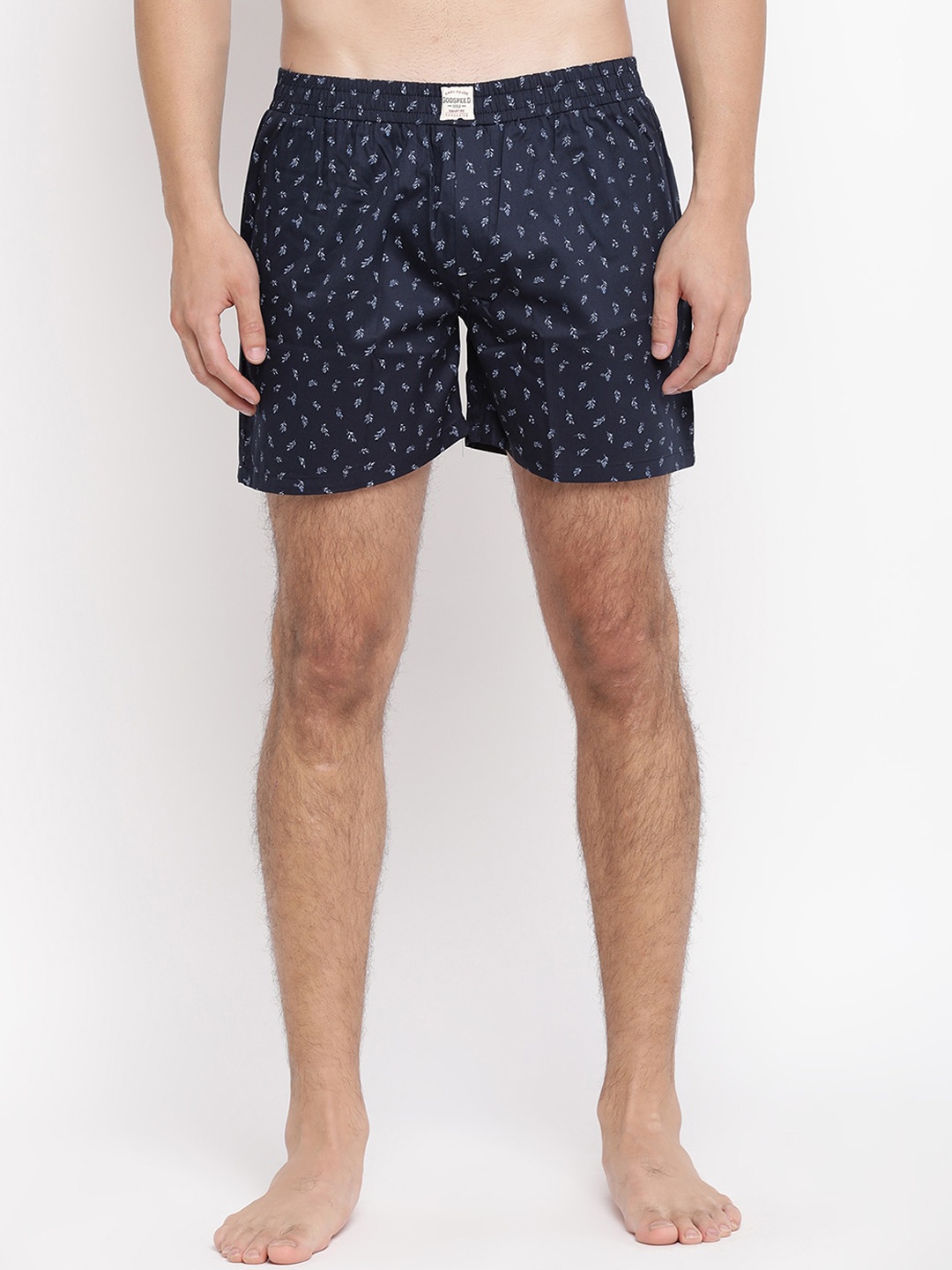 

V2 Value & Variety Men Blue Printed Pure Cotton Boxers