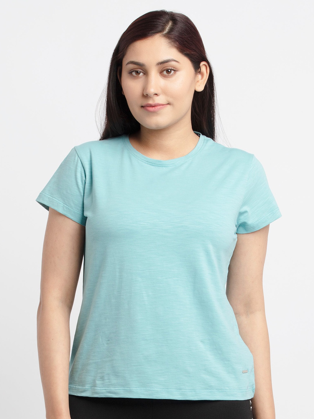 

Status Quo Women Blue Cotton T-shirt