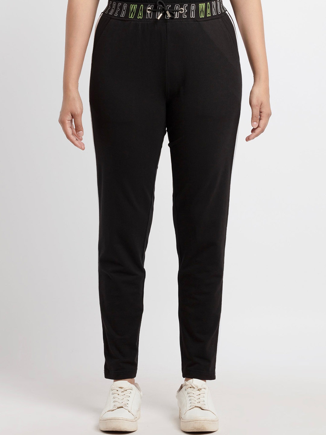 

Status Quo Women Black Solid Track Pants