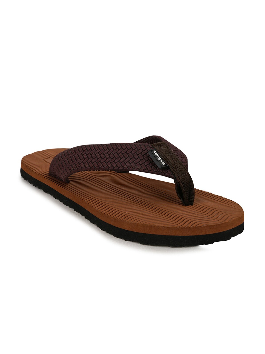 

Campus Men Tan Brown Thong Flip-Flops