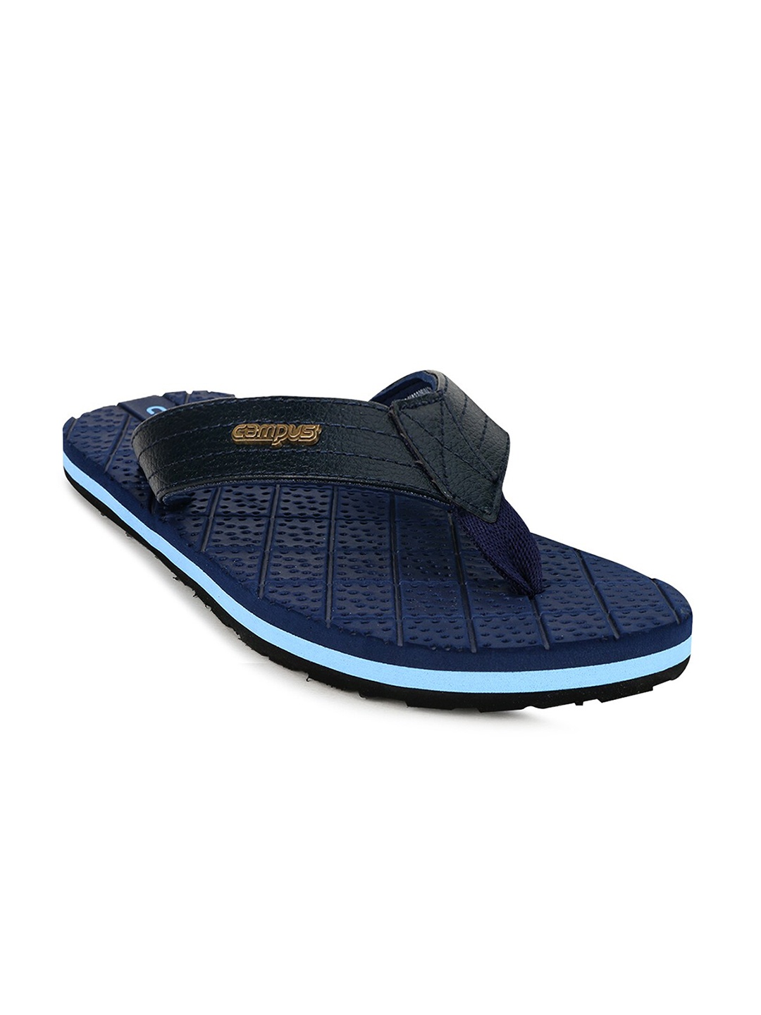 

Campus Men Navy Blue Thong Flip-Flops