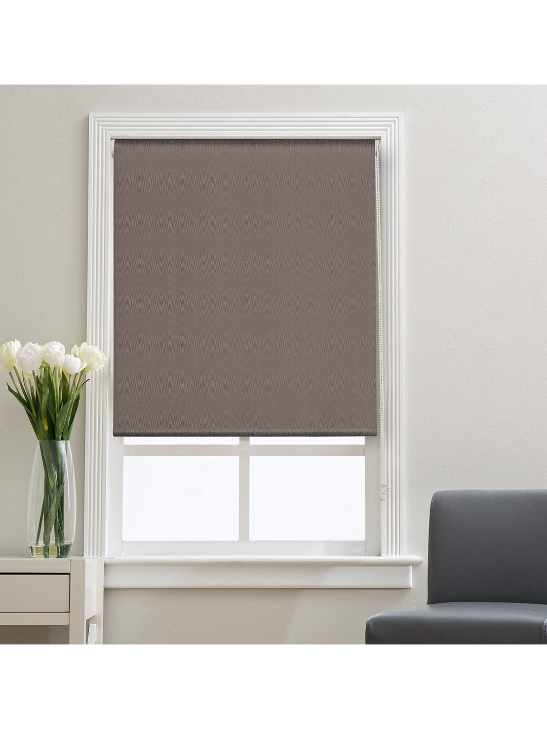 

Deco Window Brown Solid Blackout Window Blinds