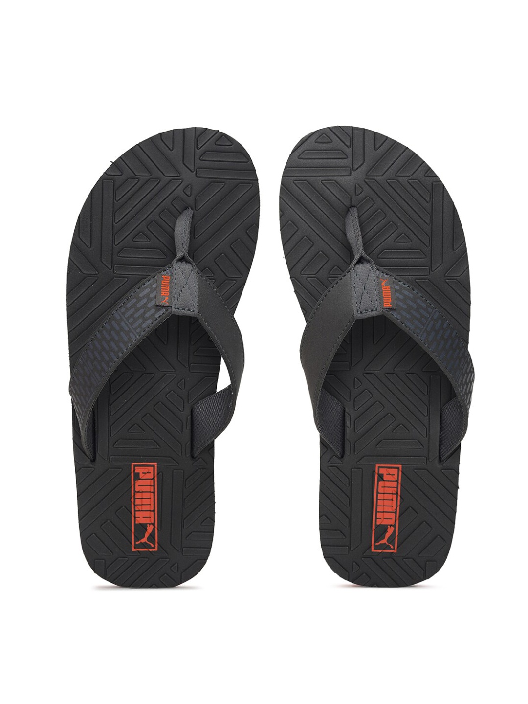 

Puma Men Grey Solid Viktor Thong Flip Flops
