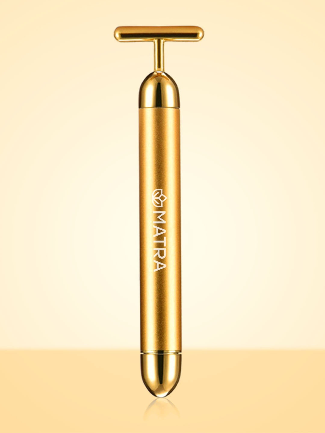 

MATRA 24k Gold Electric & Vibrating T Shape Face Massager