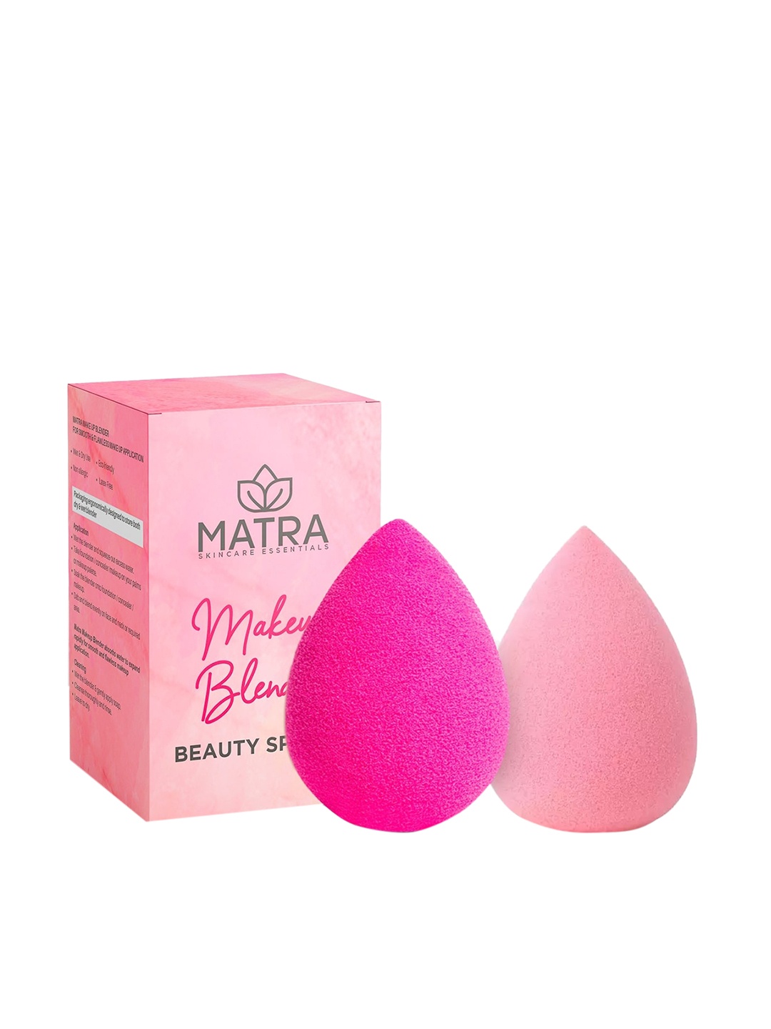 

MATRA Set of 2 Assorted Professional Makeup Blender Beauty Sponge