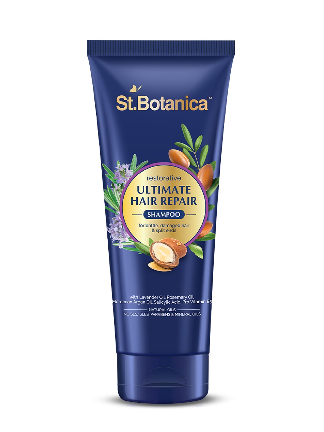

St.Botanica Ultimate Hair Repair Shampoo with Natural Oils 175 ml, Blue