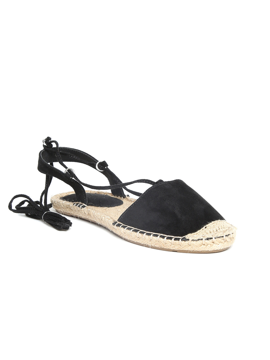 

FOREVER 21 Women Black Espadrilles
