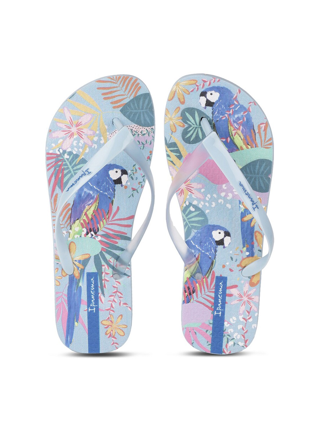 

iPanema Women Blue & Pink Printed Thong Flip-Flops