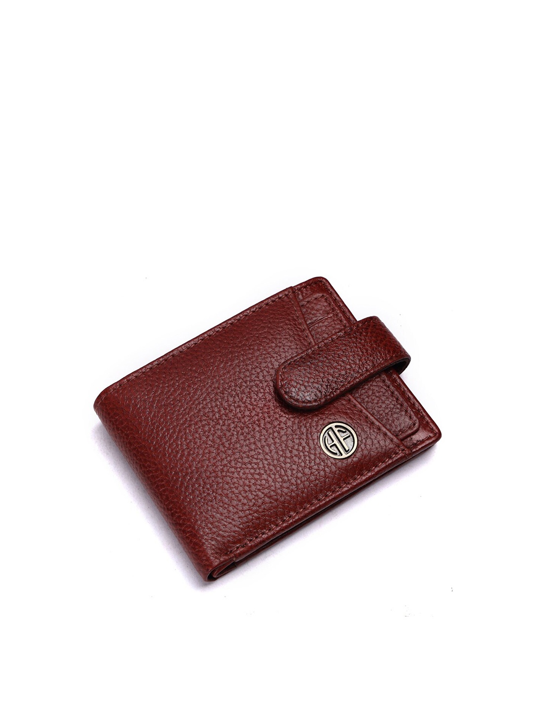 

HAMMONDS FLYCATCHER Men Brown Leather RFID Protected Two Fold Wallet