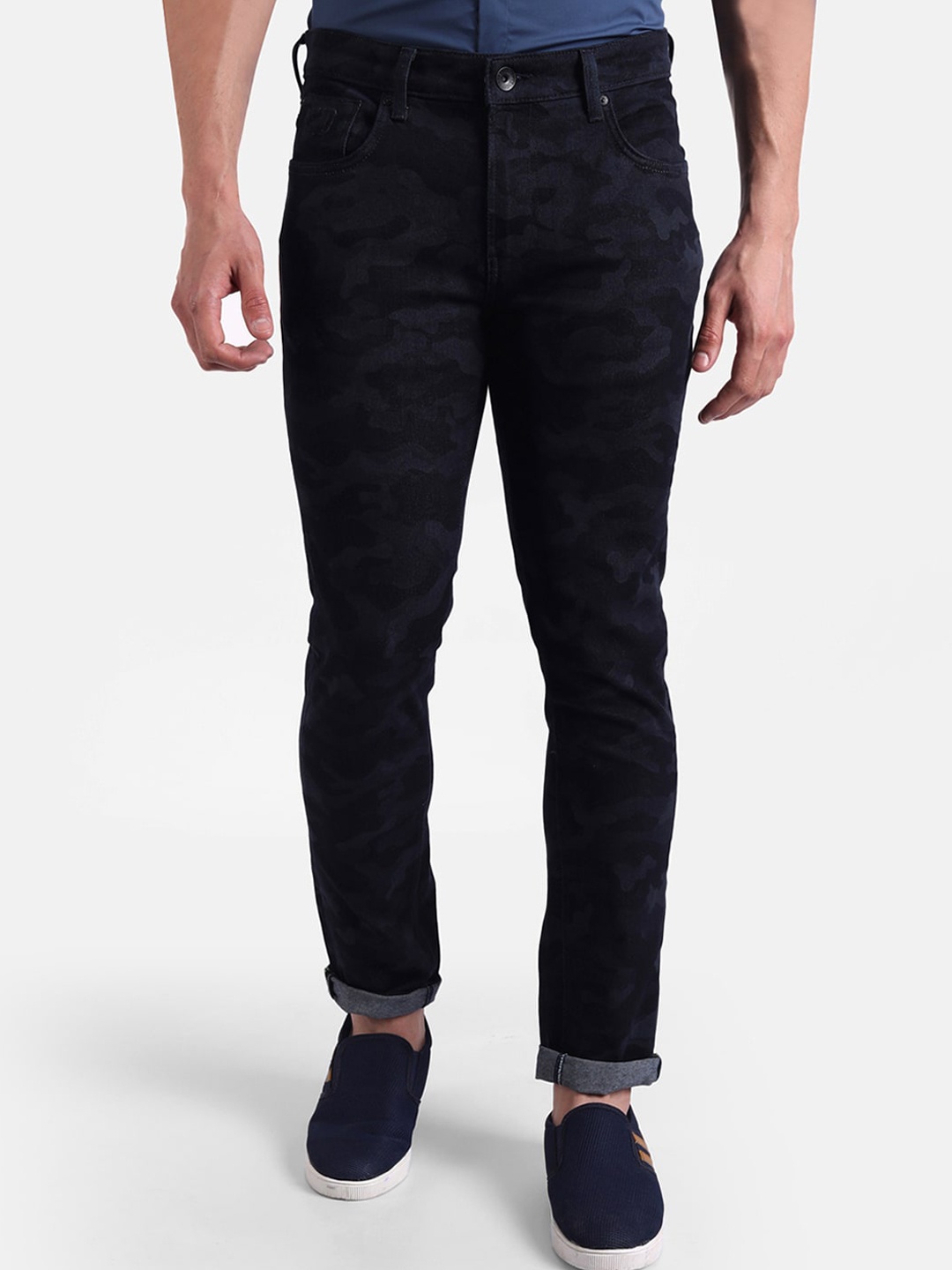 

United Colors of Benetton Men Blue Skinny Fit Jeans