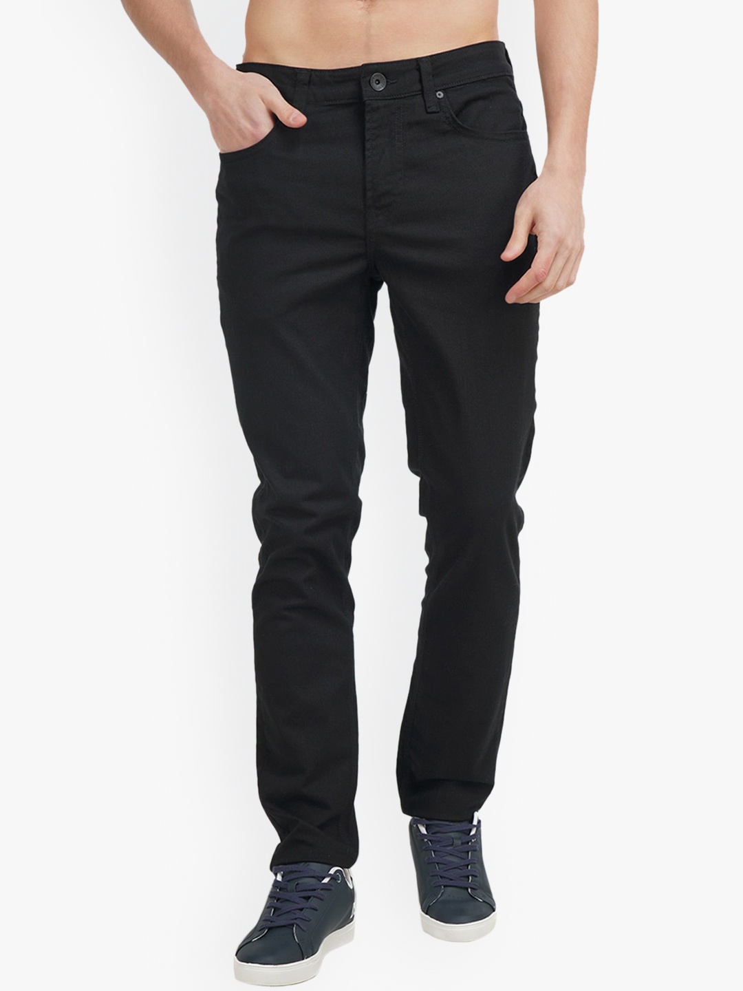 

United Colors of Benetton Men Black Skinny Fit Jeans
