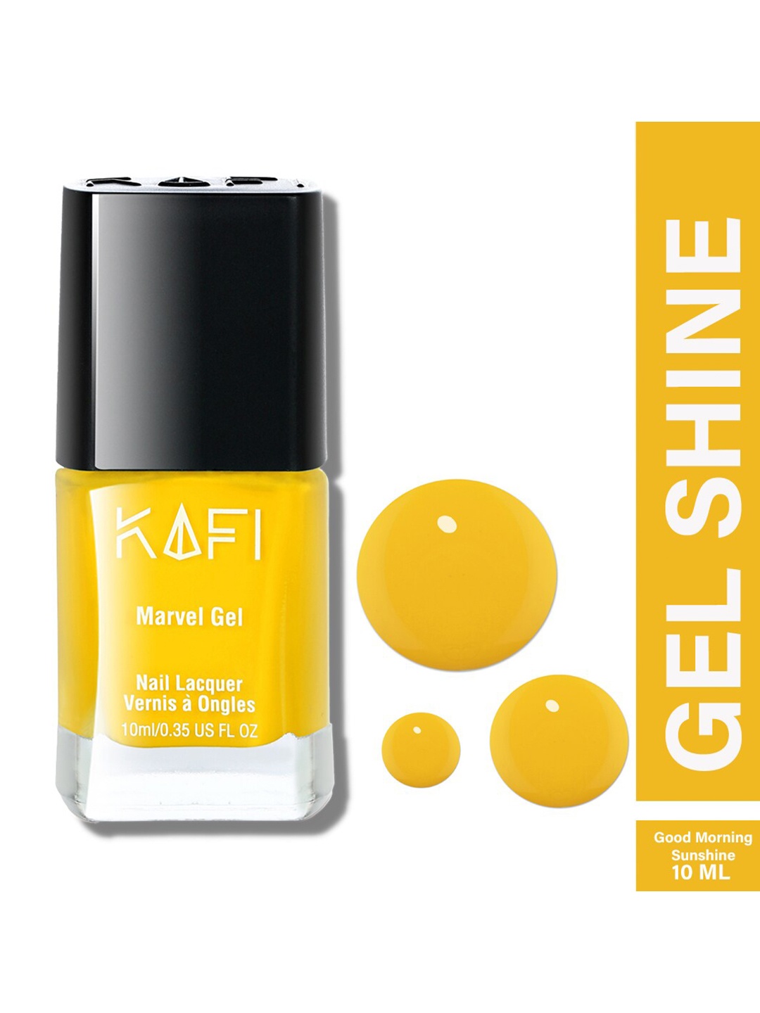 

KAFI Yellow Shine PRO - Long Lasting Nail Lacquer