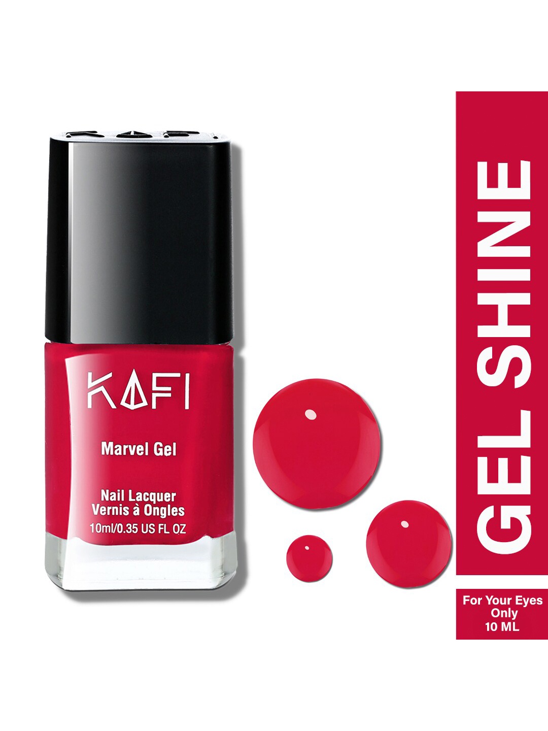 

KAFI Shine PRO Long Lasting Marvel Gel Nail Lacquer - For Your Eyes Only, Pink