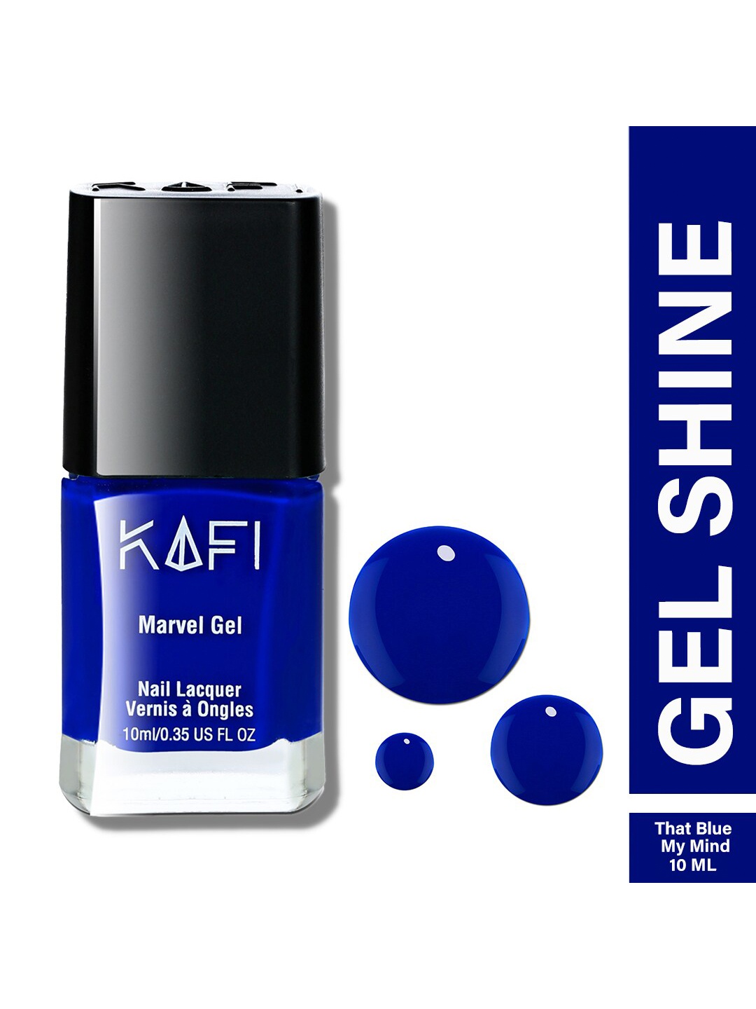 

KAFI Shine PRO Long Lasting Marvel Gel Nail Lacquer - That Blue My Mind