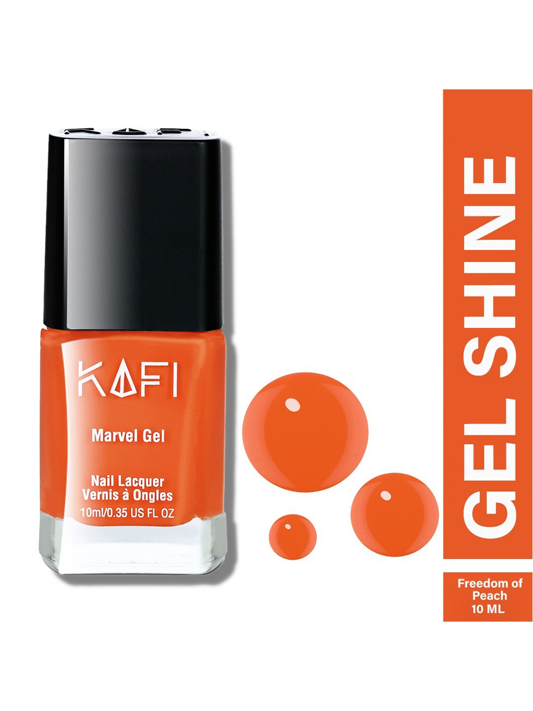 

KAFI Shine PRO Long Lasting Marvel Gel Nail Lacquer - Freedom Of Peach