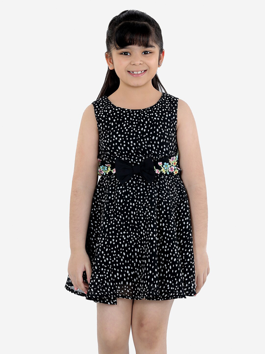 

Naughty Ninos Black Animal Printed Mini Dress