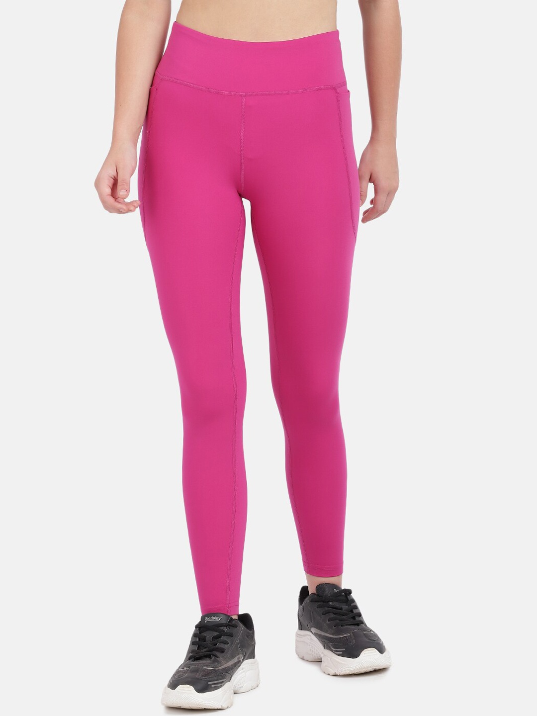 

Head Women Fuchsia Solid High-Rise Tights