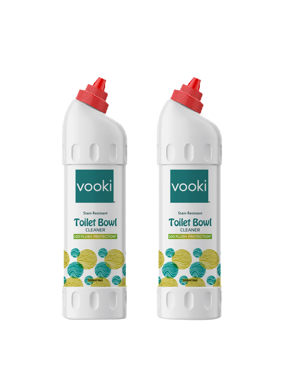 

Vooki Set Of 2 Toilet bowl Cleaner 500ml each, Blue