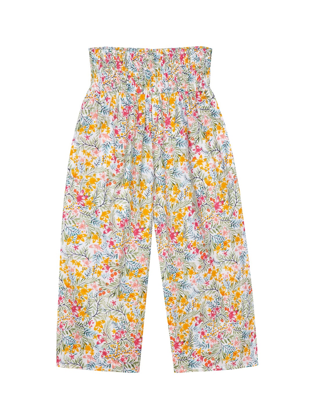 

Budding Bees Girls Multicoloured Floral Printed Trouser, Multi
