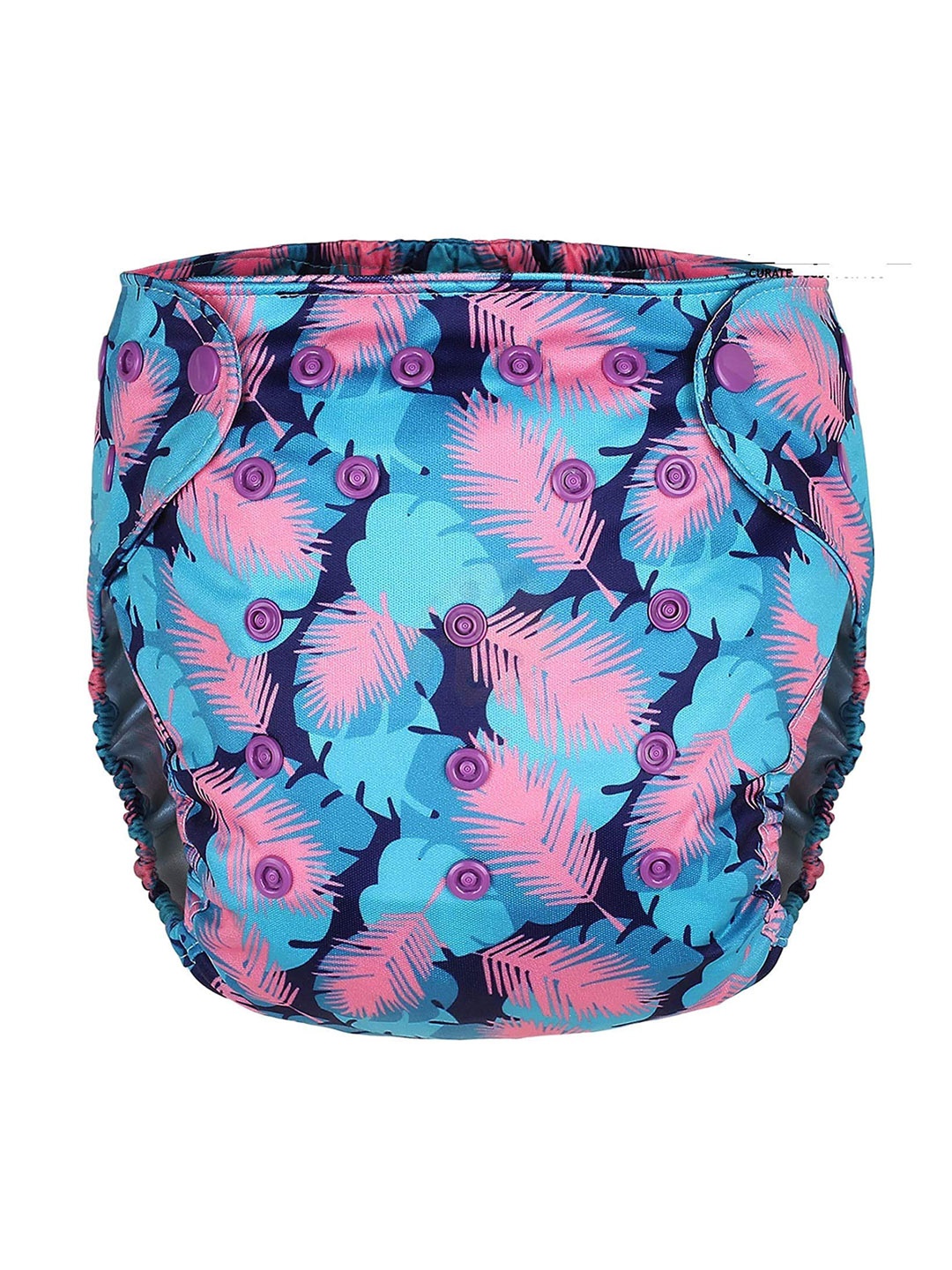 

KASSY POP Infant Kids Blue Printed Cotton Insert Reusable Diaper