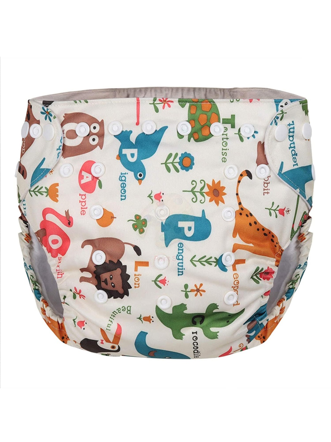 

KASSY POP Infant Reusable Diaper with Cotton Absorbing Pad, Multi