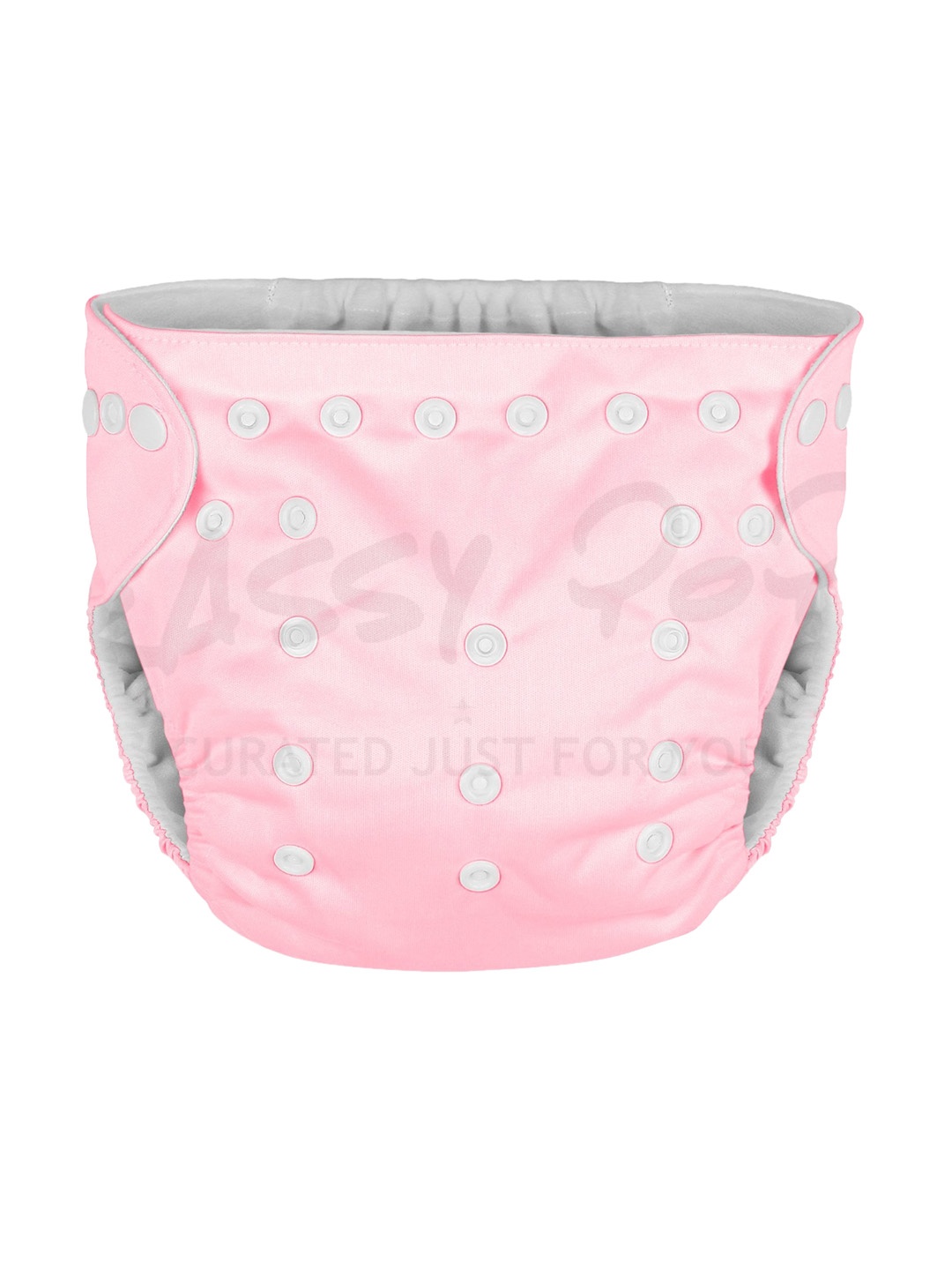 

KASSY POP Infant Pink Reusable Diaper With Cotton Insert