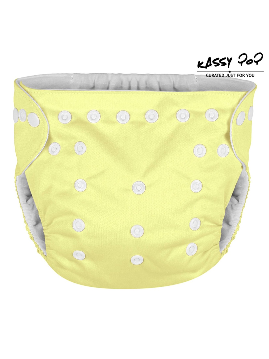 

KASSY POP Infant Reusable Diaper With Cotton Insert, Yellow