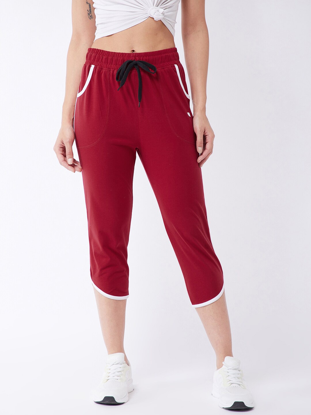 

Modeve Women Red Capris