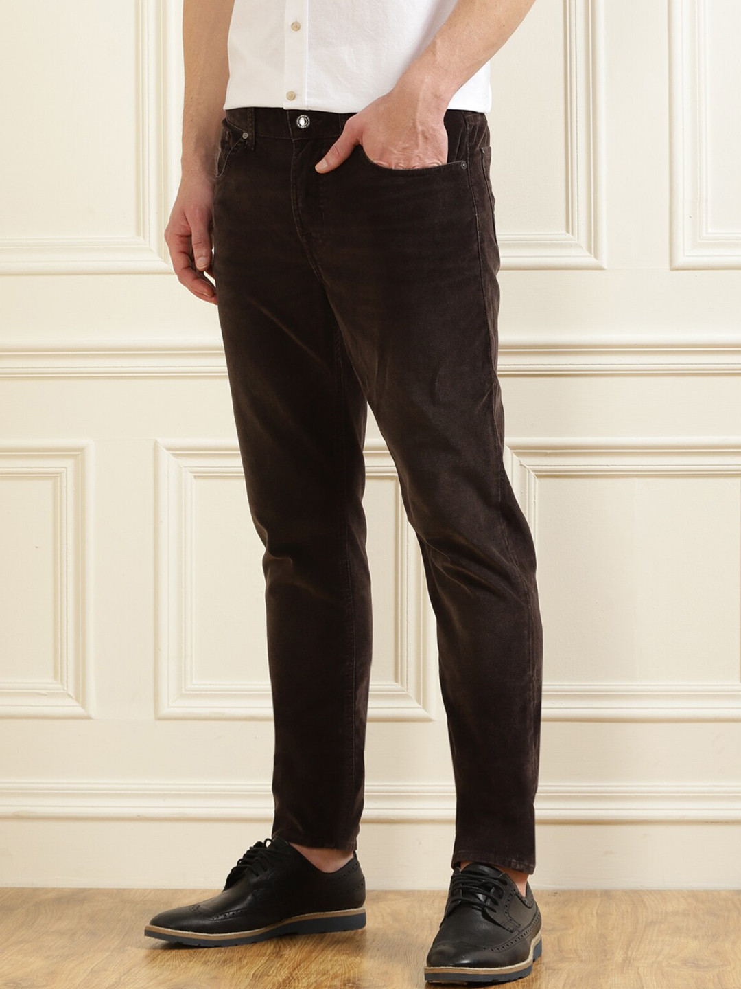 

7 For All Mankind Men Brown Jeans