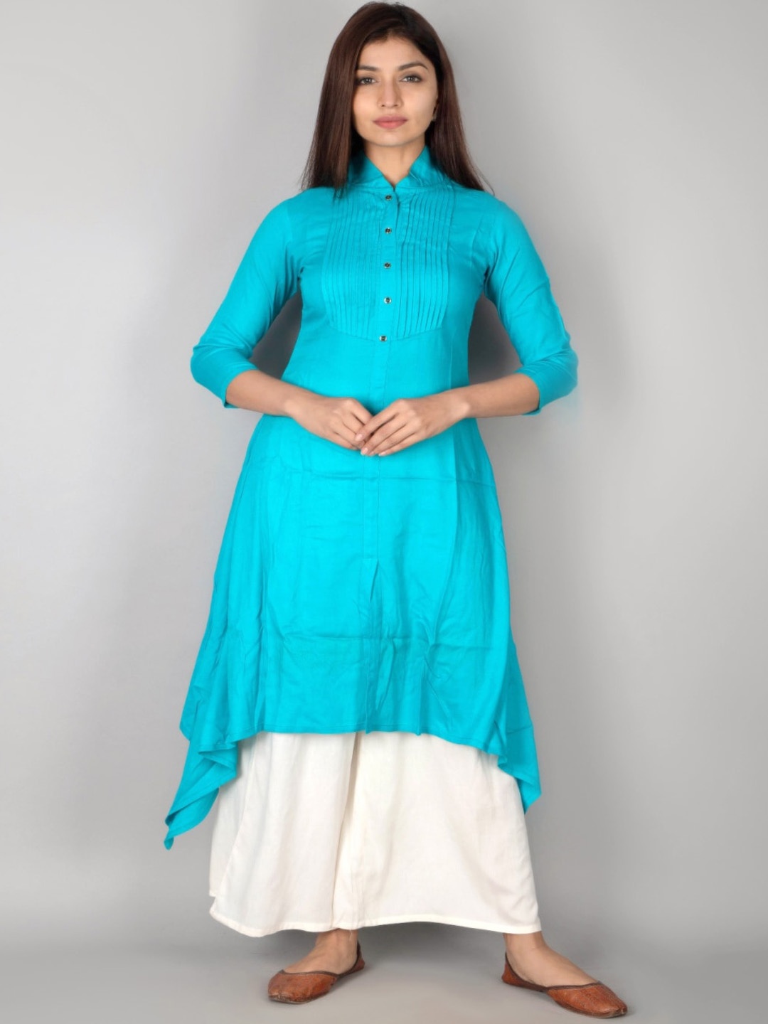 

Maishi Women Blue Kurta