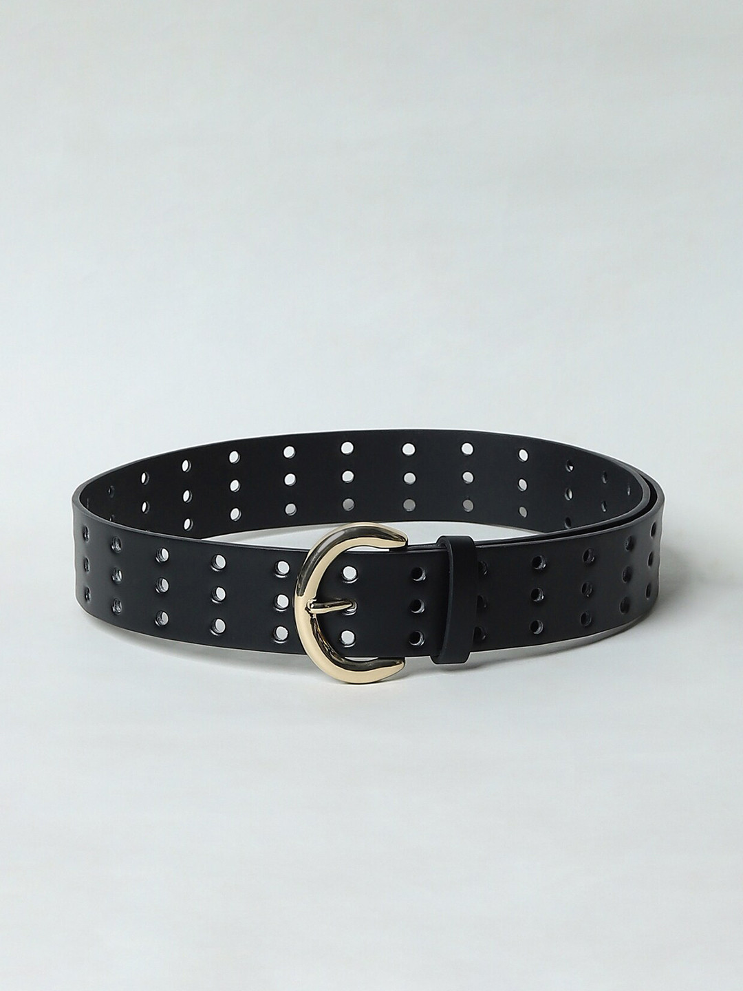 

ONLY Women Textured Belt, Black