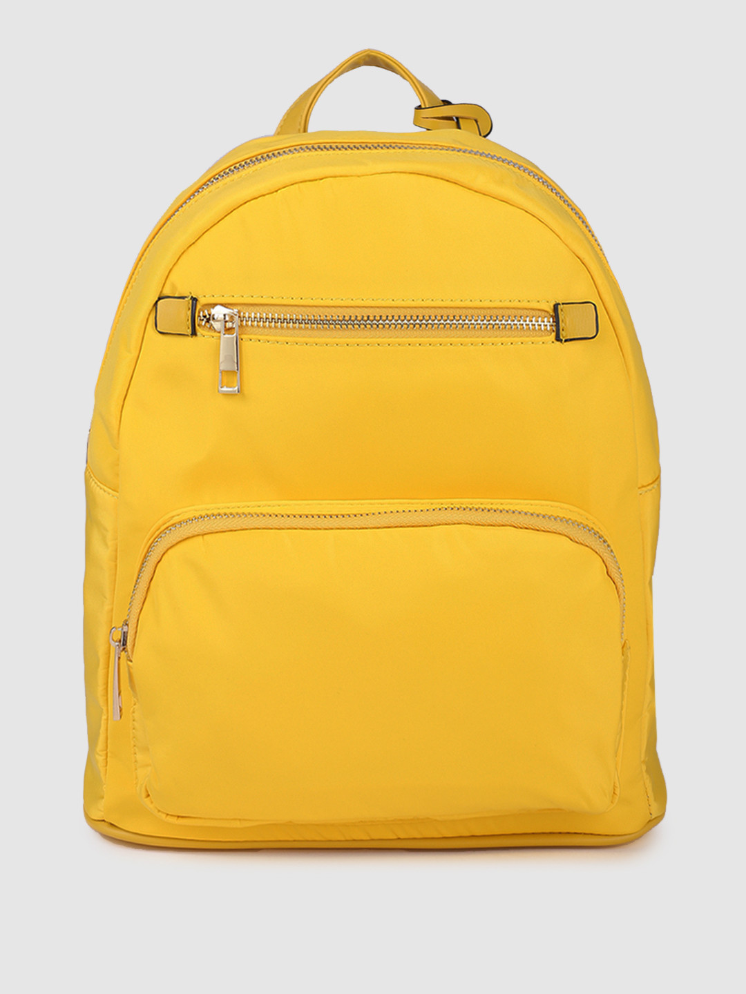

Allen Solly Women Yellow Solid Backpack
