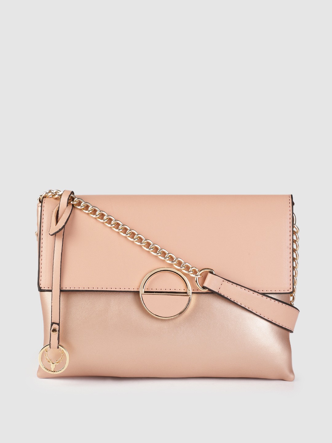 

Allen Solly Pink Solid Sling Bag