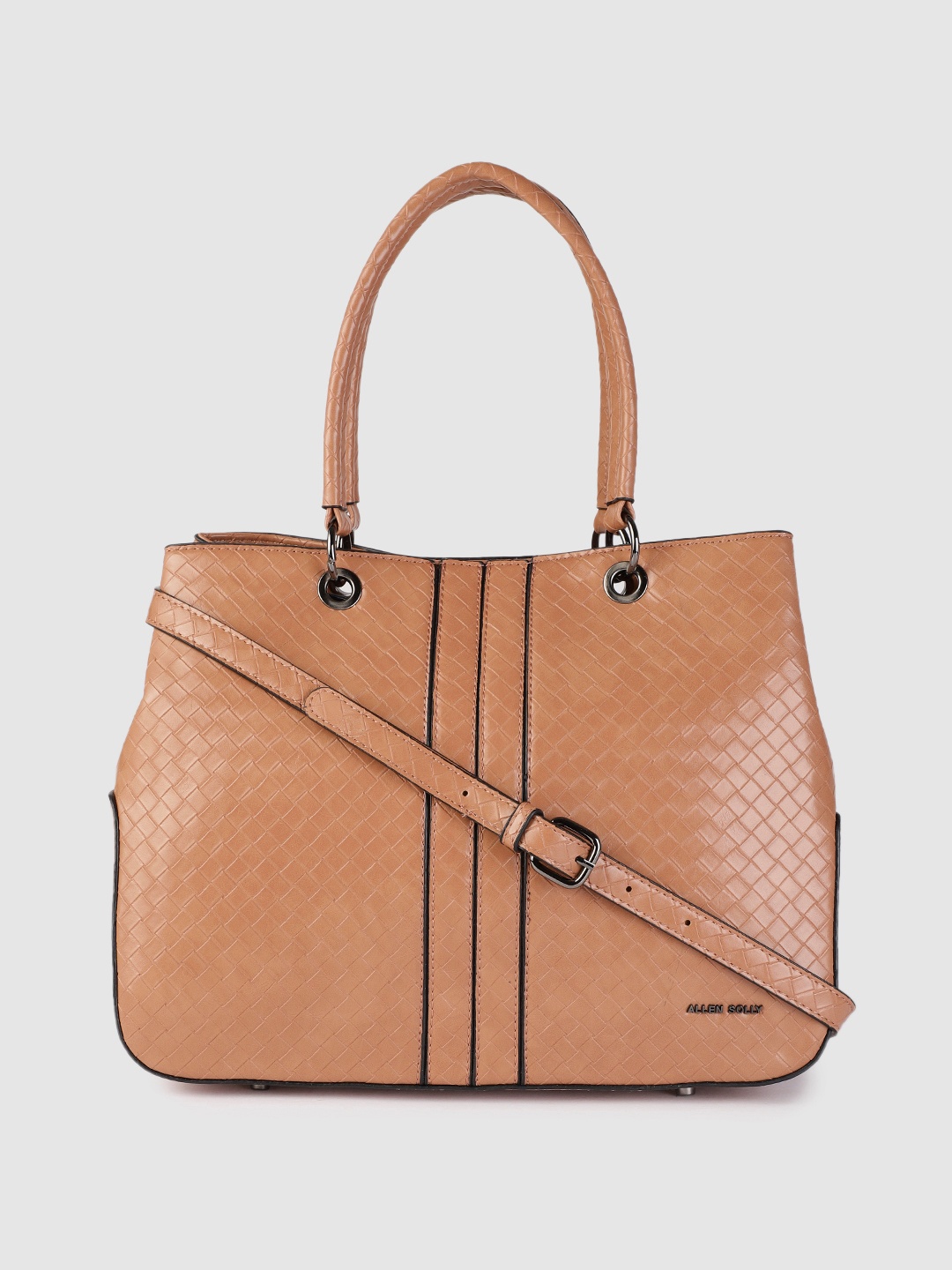 

Allen Solly Dusty Pink Woven Design Shoulder Bag