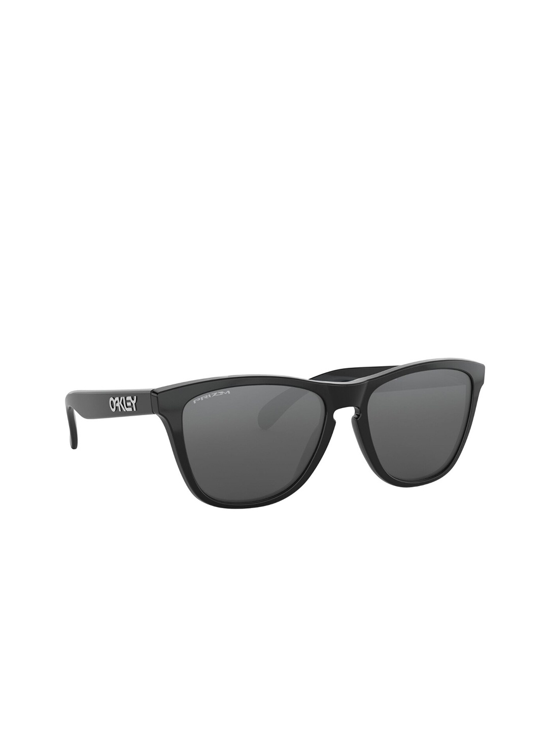 

OAKLEY Men UV Protected Grey Lens Square Sunglasses - 0OO9013I90130155, Black