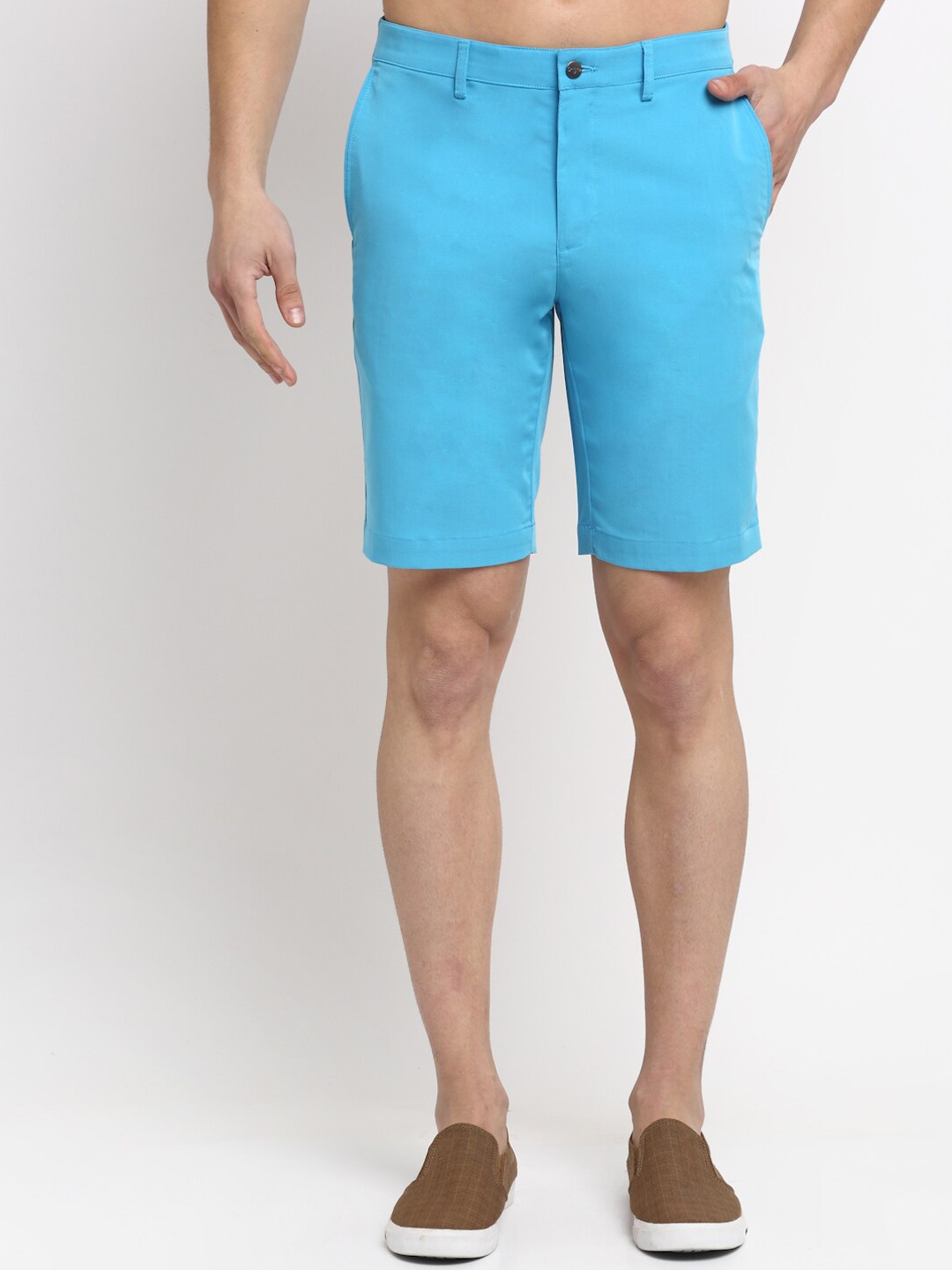 

callaway Men Blue Slim Fit Shorts