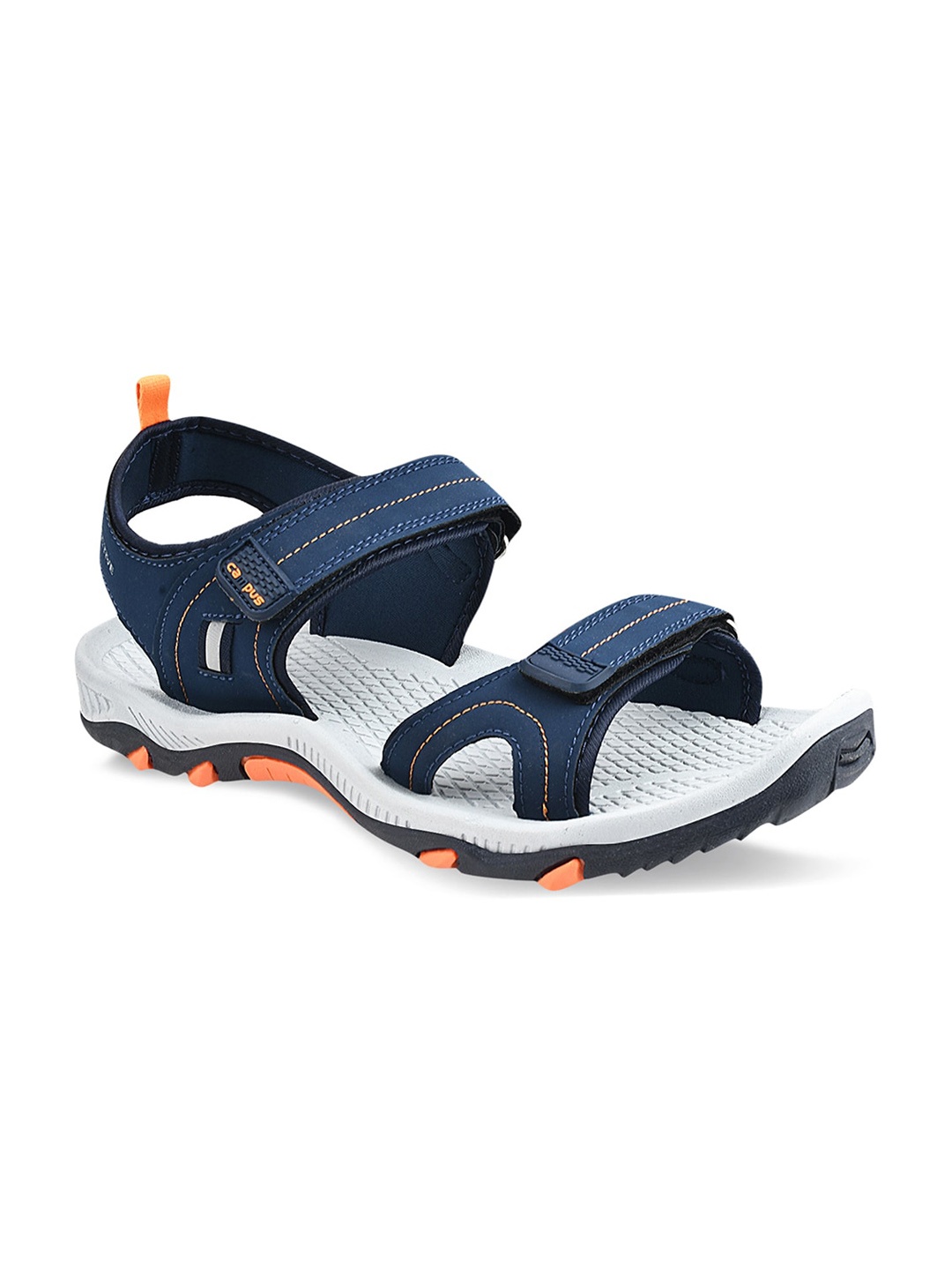 

Campus Men Navy Blue Patterned Sports Sandals