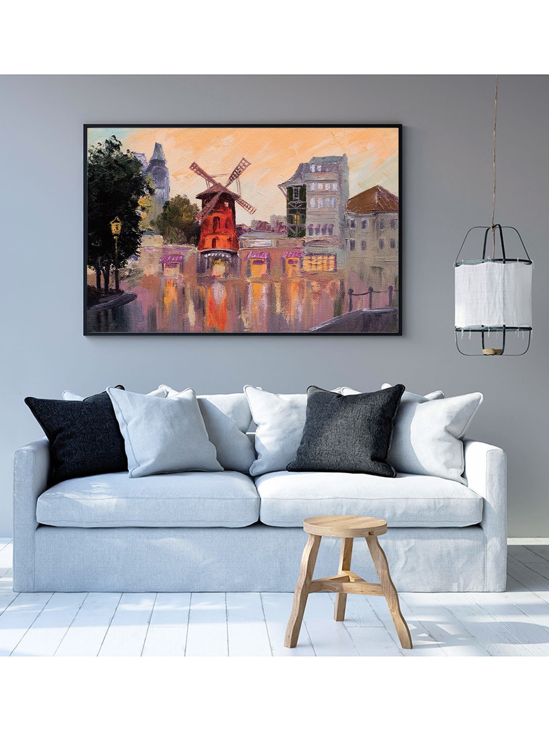 

ARTSPACE Multi-Coloured Moulin Rouge Canvas Wall Painting