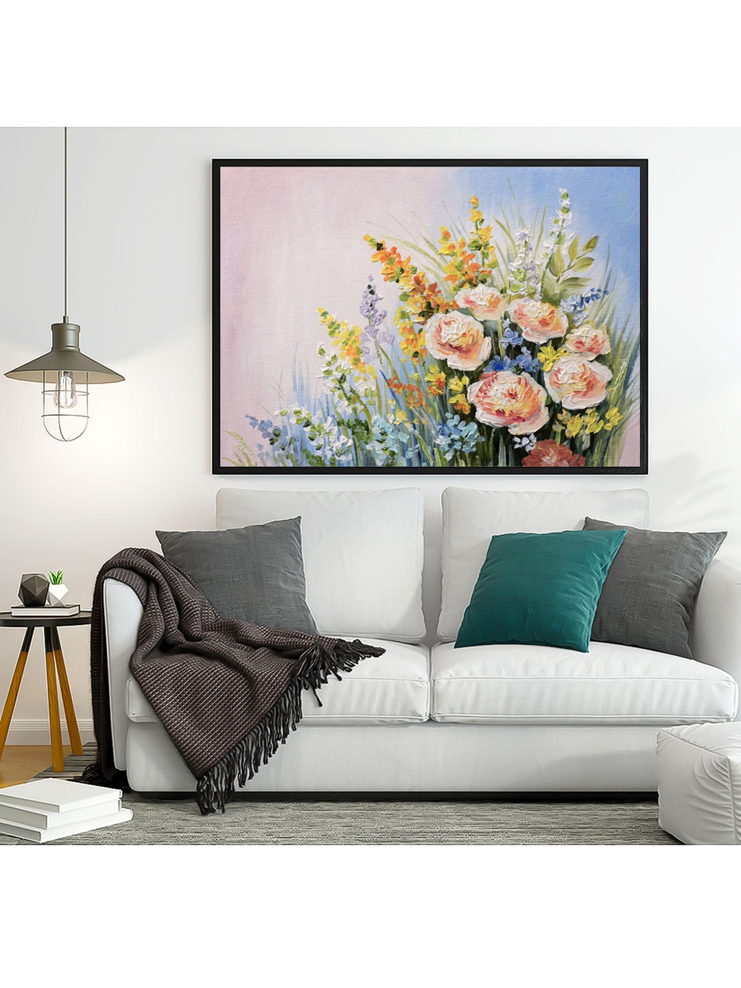 

ARTSPACE Orange Bouquet Wall Painting