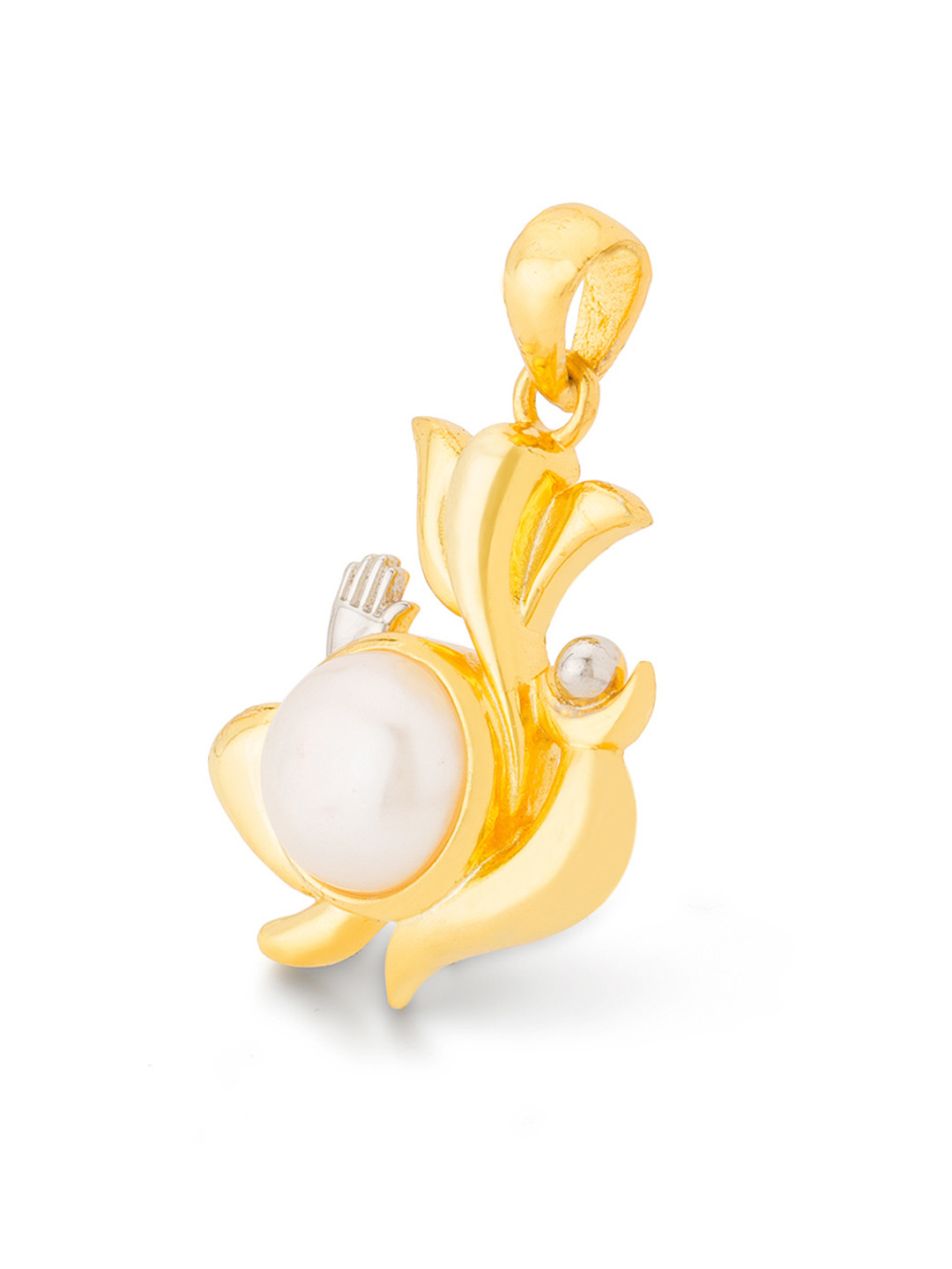 

Dare by Voylla Men Gold-Plated Ganesha Pendant