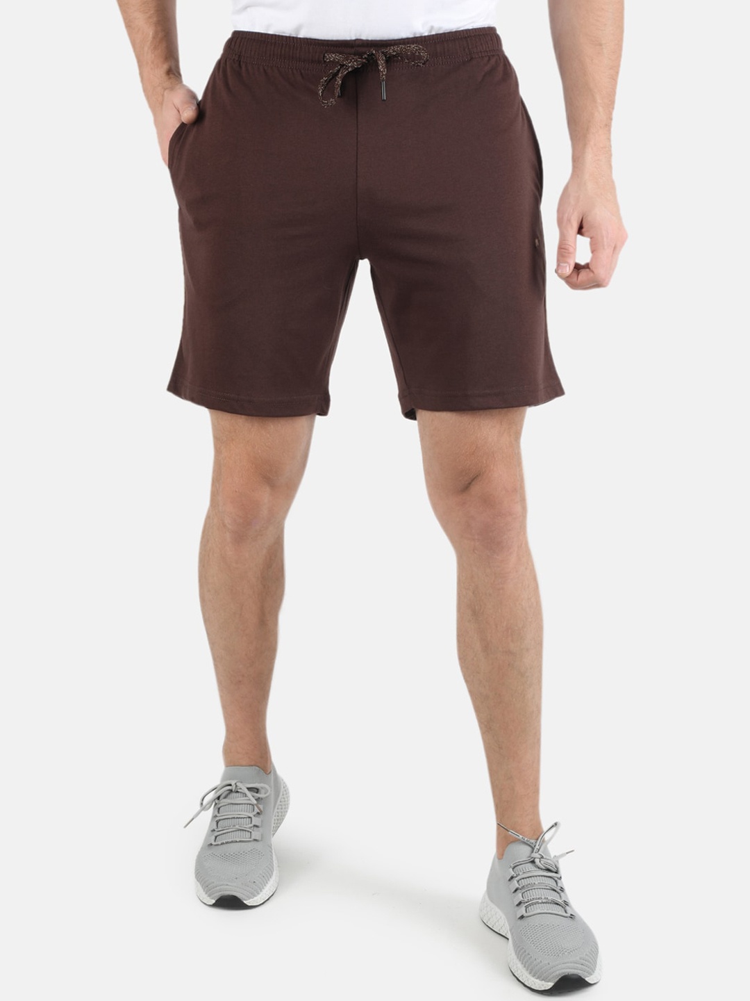 

Monte Carlo Men Coffee Brown Running Sports Shorts