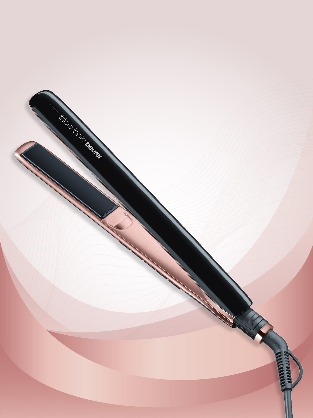

beurer Style Pro HS 80 High End Triple Ionic Hair Straightener - Black