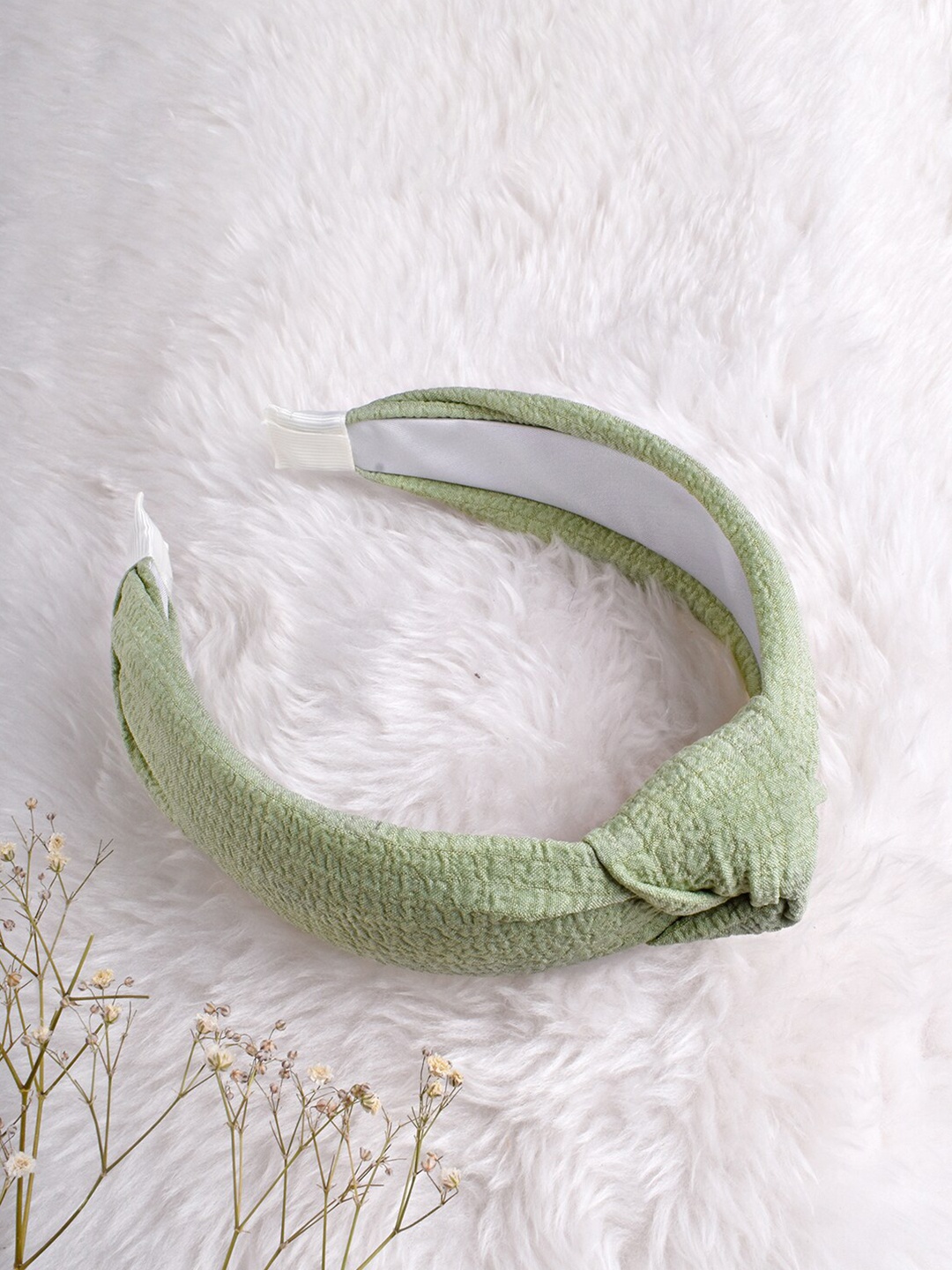 

BEWITCHED Women Green Solid Hairband