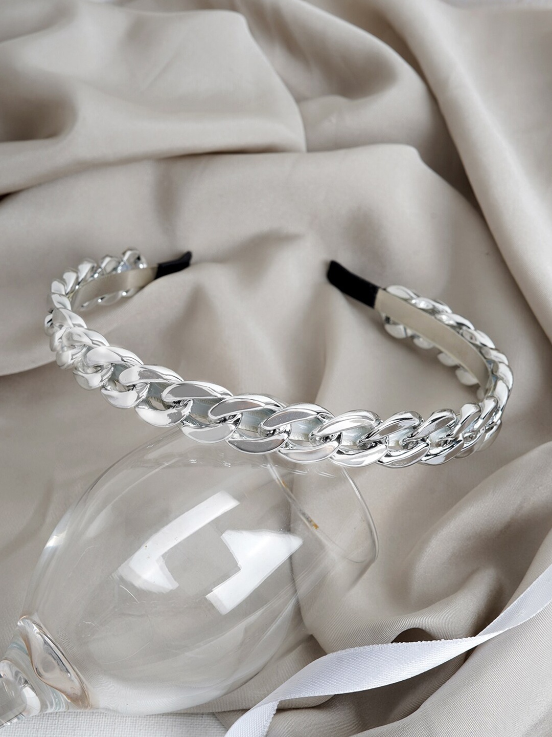 

BEWITCHED Women Silver-Toned Hairband