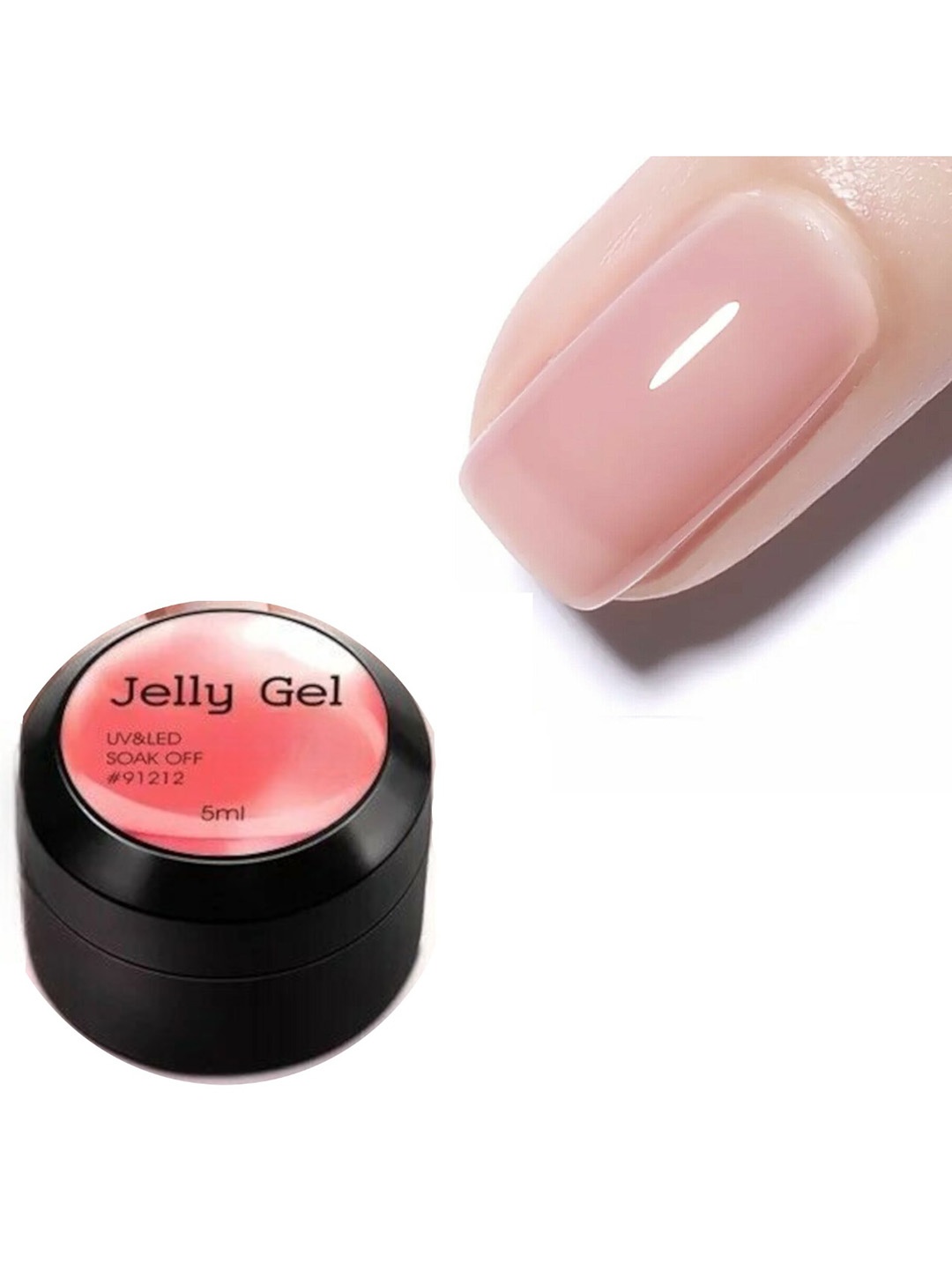 

CANNI Jelly UV&LED Gel Nail Polish 5ml - L04, Nude