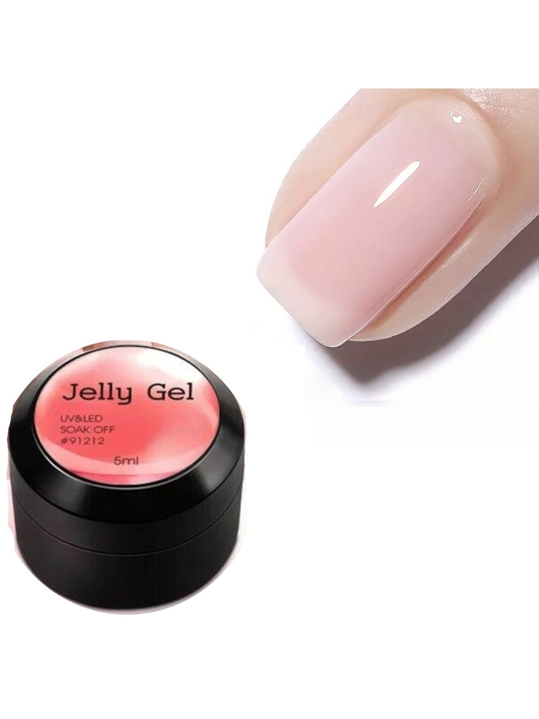 

CANNI Jelly UV&LED Gel Nail Polish 5ml - L01, Nude