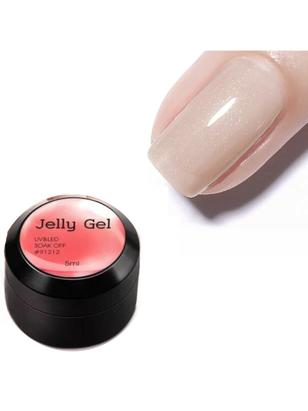 

CANNI UV & LED Soak-Off Jelly Gel Nail Polish 5 ml - L16, Nude