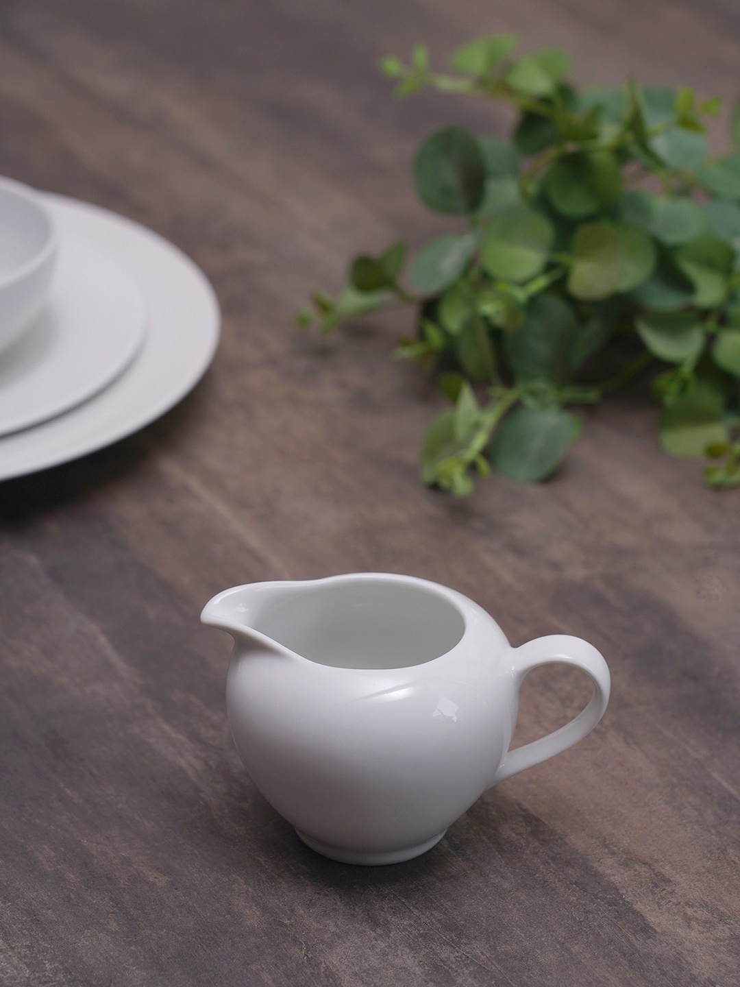 

Pure Home and Living White Porcelain Milk Creamer