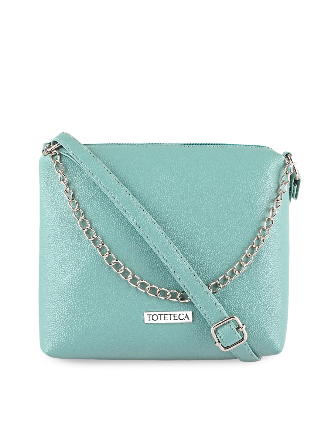 

Toteteca Green Structured Sling Bag