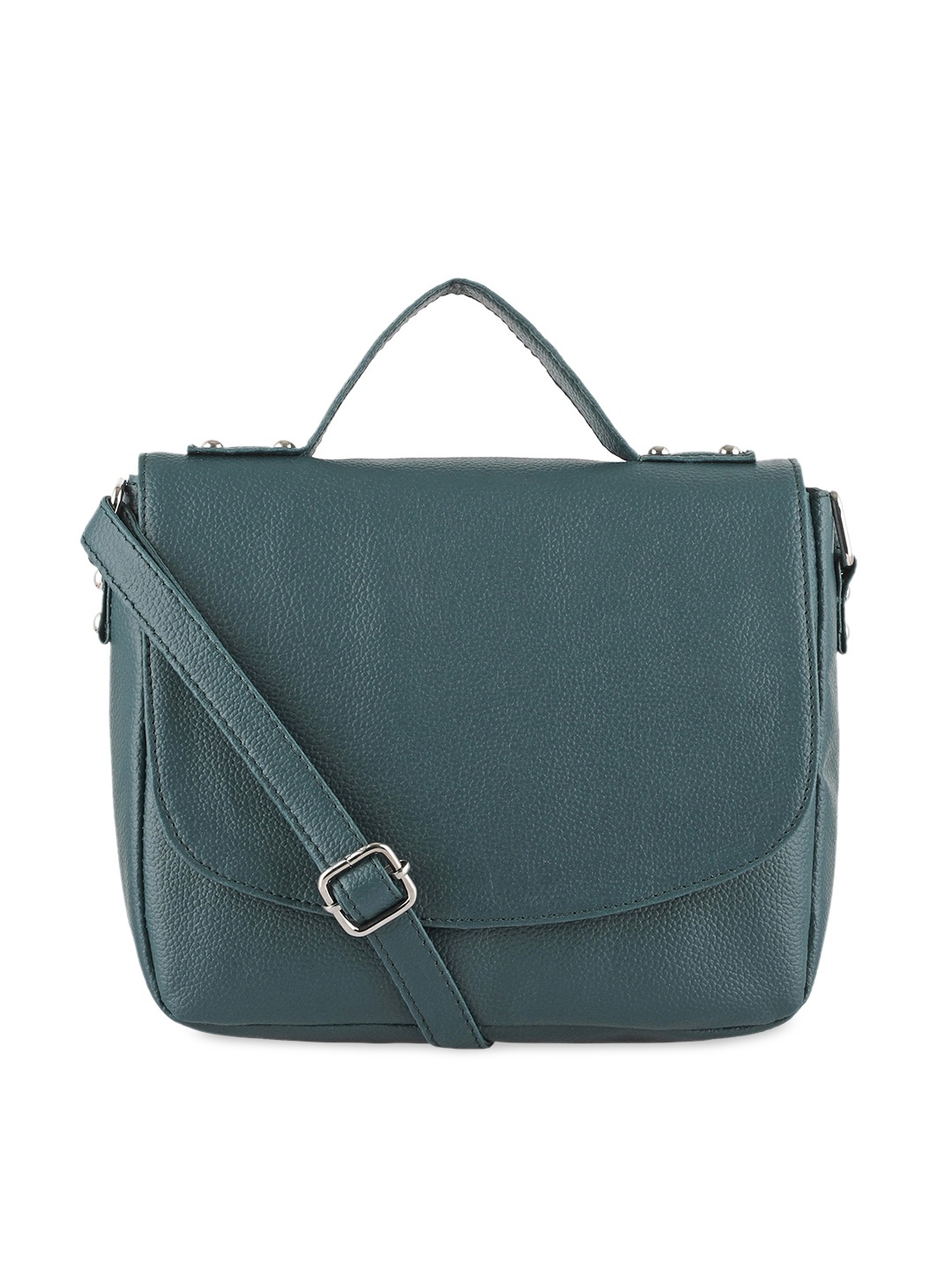 

Toteteca Blue PU Structured Satchel
